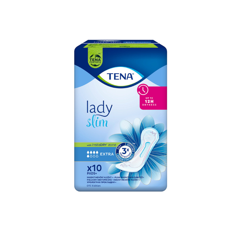 Absorbante incontinenta urinara Lady Slim, Extra, 10 bucati, Tena