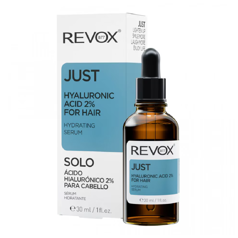 Acid hialuronic 2% pentru par Just, 30 ml, Revox