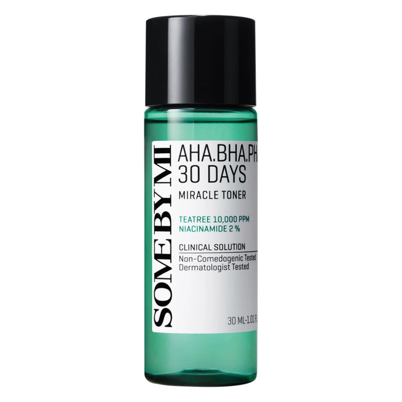 Toner de fata Aha-Bha-Pha 30 Days Miracle Toner, 30ml, Some By Mi