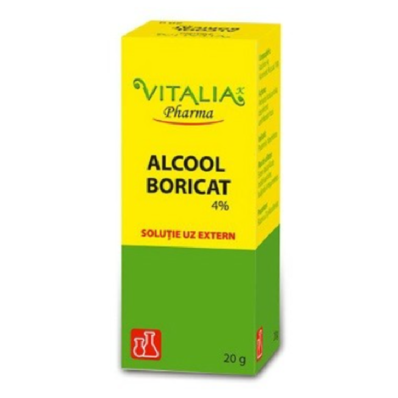 Alcool Boricat, 4%, 20 g, Vitalia