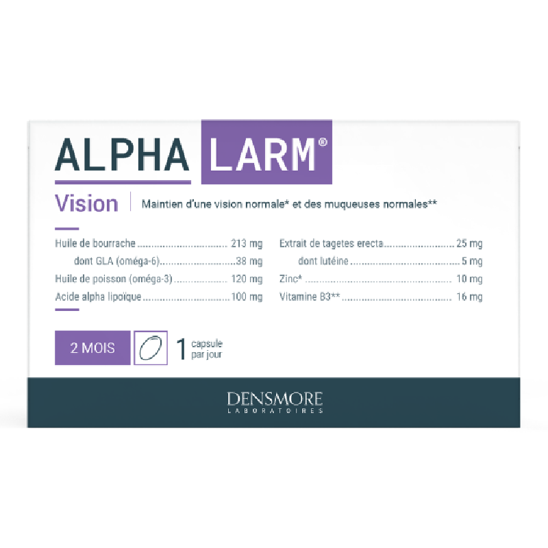 Alphalarm, 60 capsule moi, Densmore Laboratoires