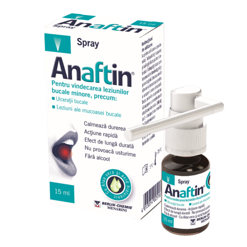 Anaftin spray, 15 ml, Berlin Chemie