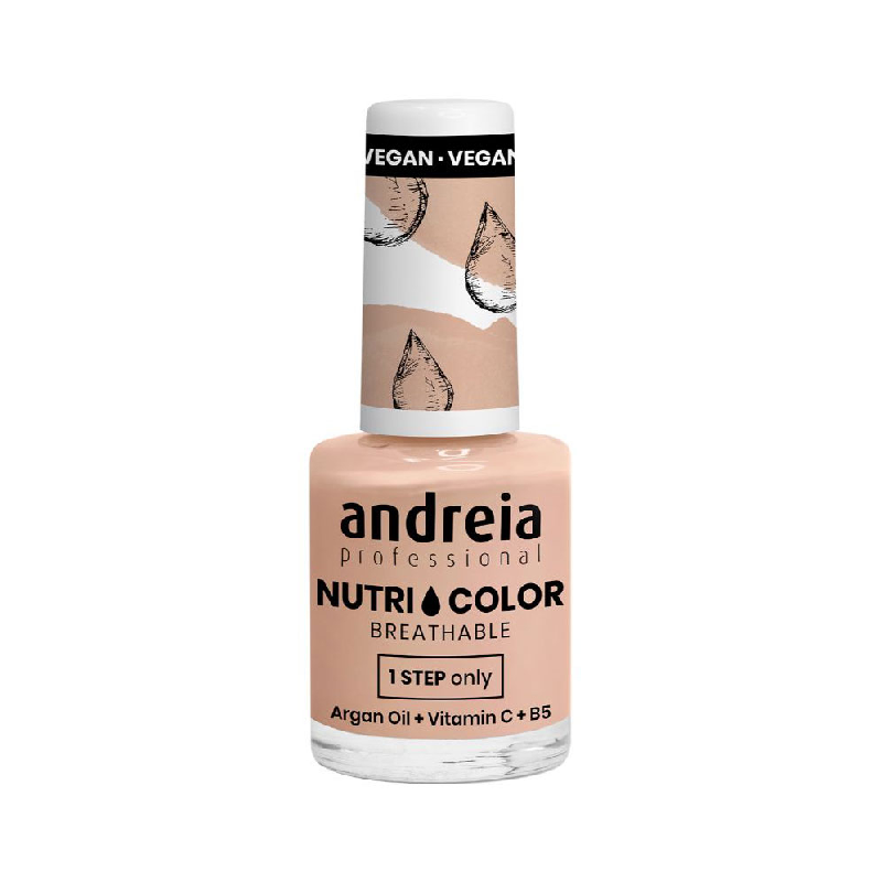 Lac de unghii NutriColor, Care&Colour, NC8, 10.5ml, Andreia Professional