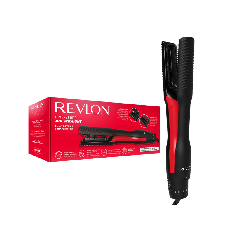 Aparat de coafat 2in1 One-Step Air Straight, Revlon