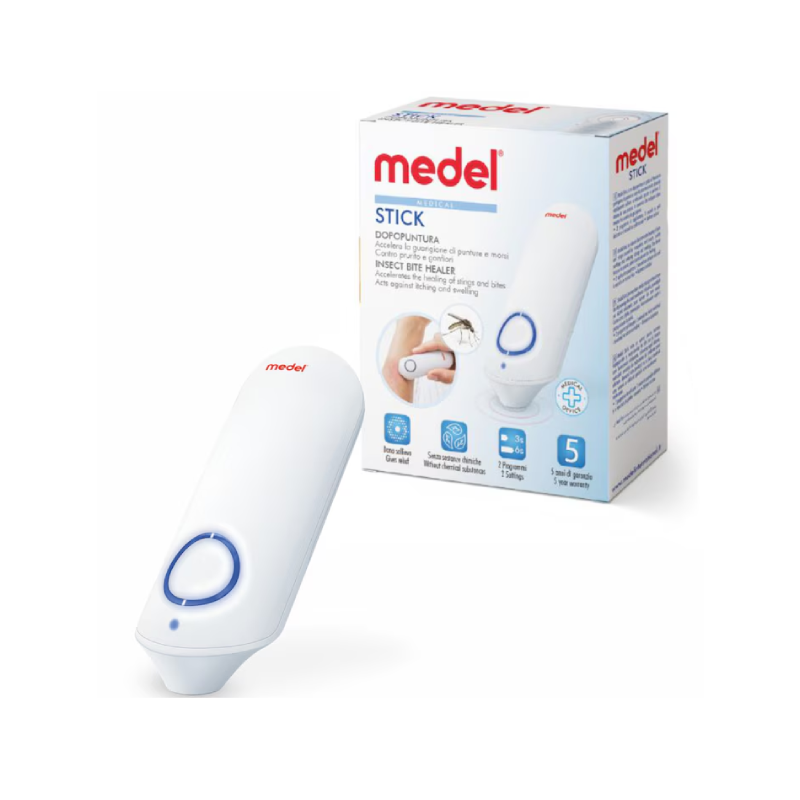 Aparat pentru tratarea intepaturilor de insecte, Medel