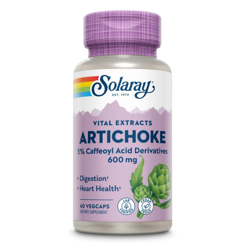 Artichoke (Anghinare) Solaray, 300 mg, 60 capsule, Secom