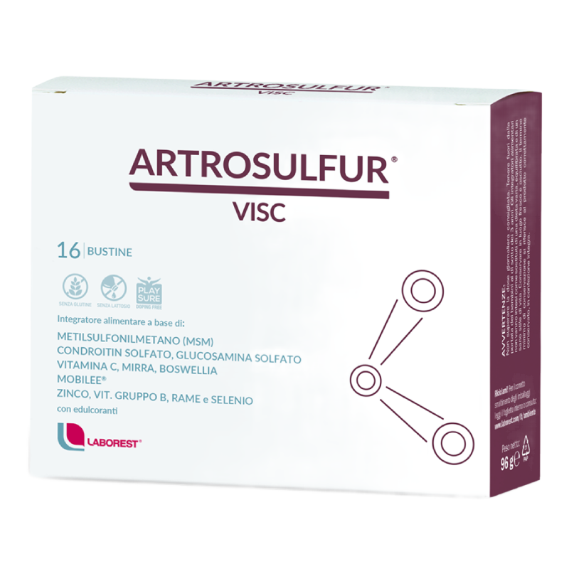 Visc Artrosulfur Visc, 16 plicuri, Laborest