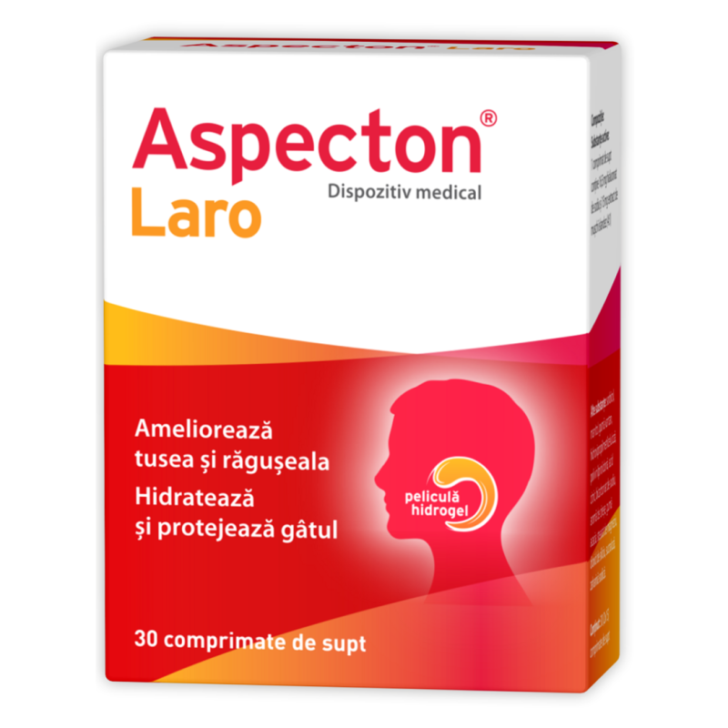 Aspecton Laro, 30 comprimate de supt, Zdrovit