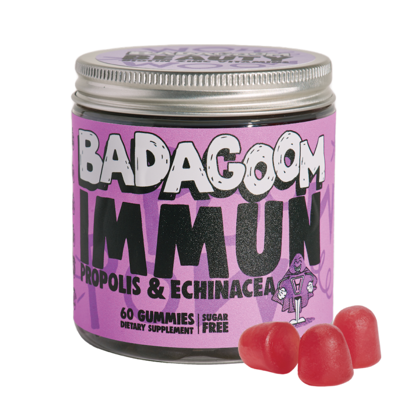 Immun Echinacea si Propolis, 60 jeleuri gumate, Badagoom