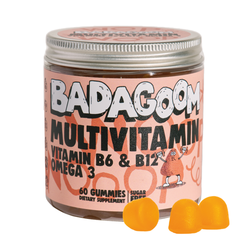 Multivitamin Adults Omega 3, 60 jeleuri gumate, Badagoom