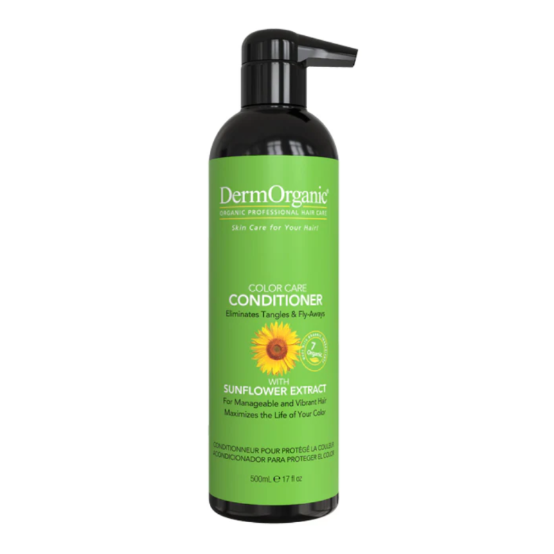 Balsam profesional fara sulfati, pentru protectia culorii, 500 ml, DermOrganic