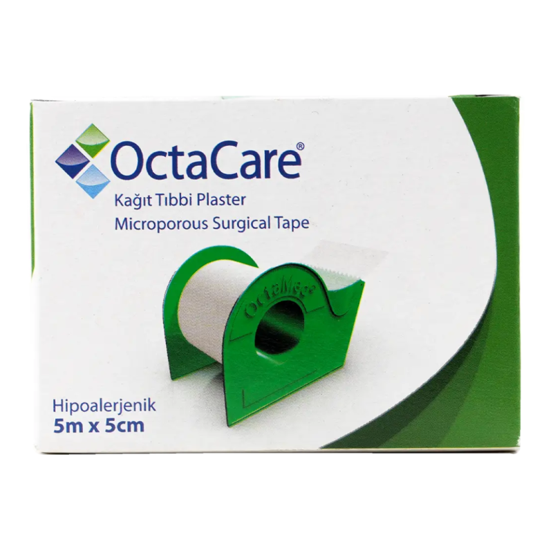 Bandă adeziva microporoasă (din hârtie), 5cm*5m, OctaCare