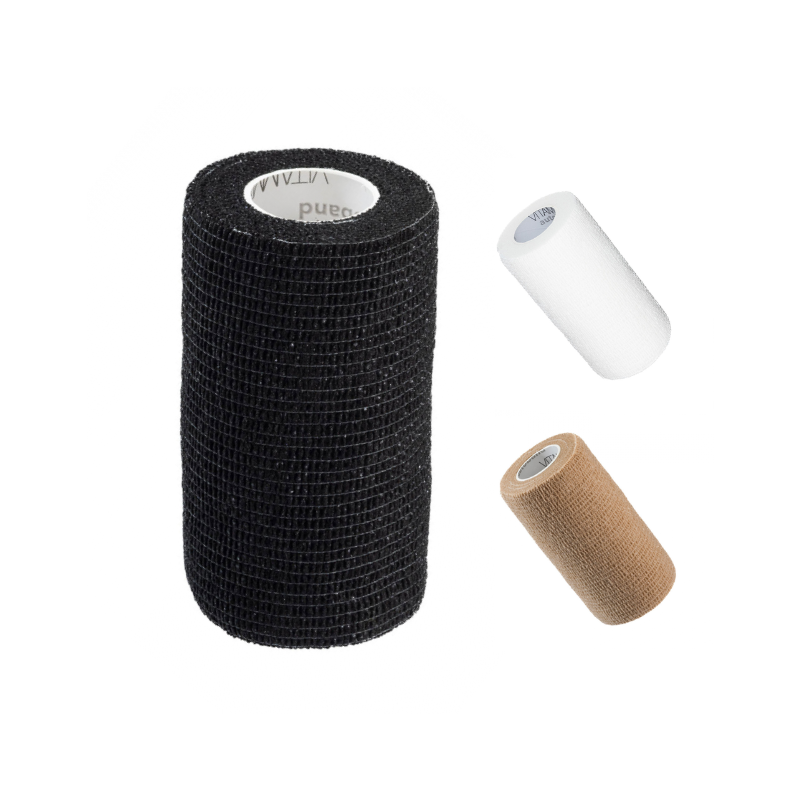 Bandaj elastic autoadeziv, rezistent la apa, 10 *450 cm, Vitammy