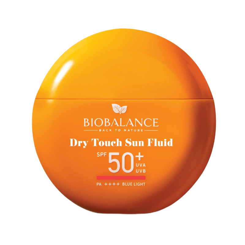 Fluid protectie solara cu SPF50+ Dry Touch Blue Light, 40 ml, Bio Balance