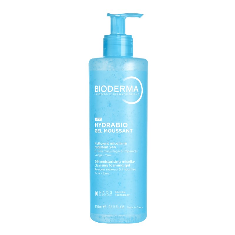 Gel spumant Hydrabio, 400 ml, Bioderma