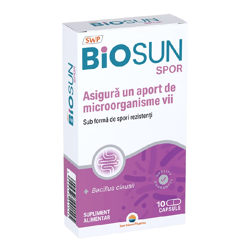 BioSun Spor, 10 capsule, Sun Wave Pharma
