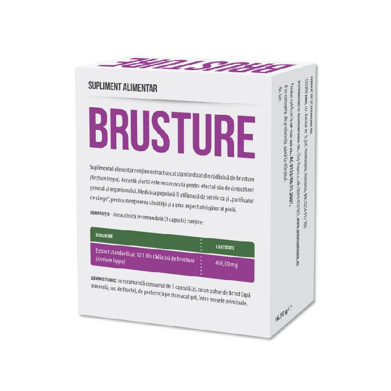 Brusture, 30 capsule, Parapharm