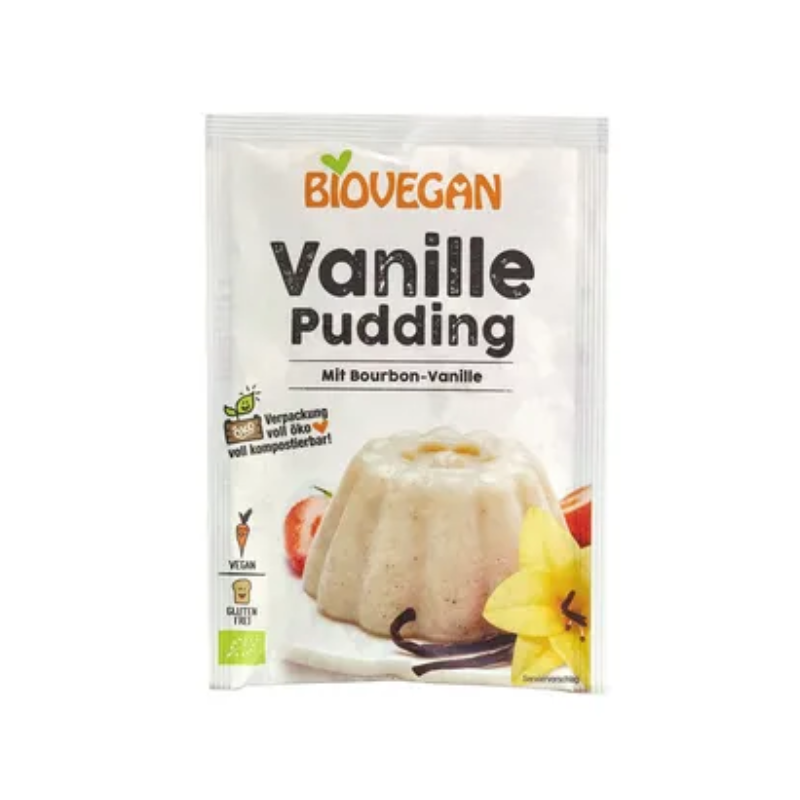 Budinca de vanilie, 33g, Biovegan