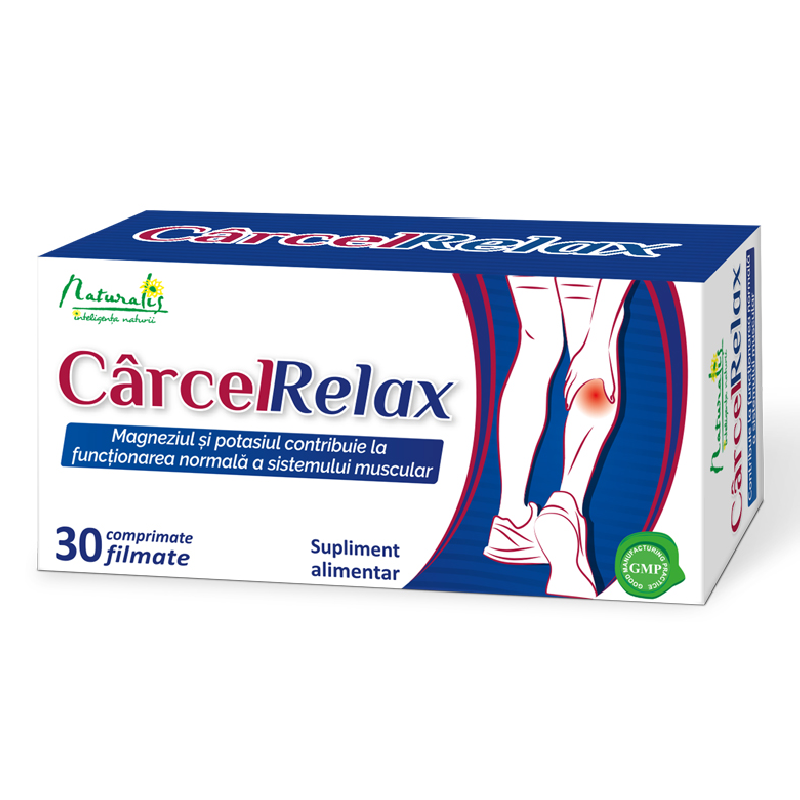 CarcelRelax, 30 comprimate, Naturalis