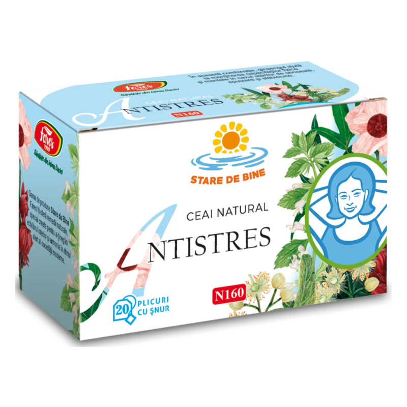 Ceai Antistres, 20 plicuri, Fares