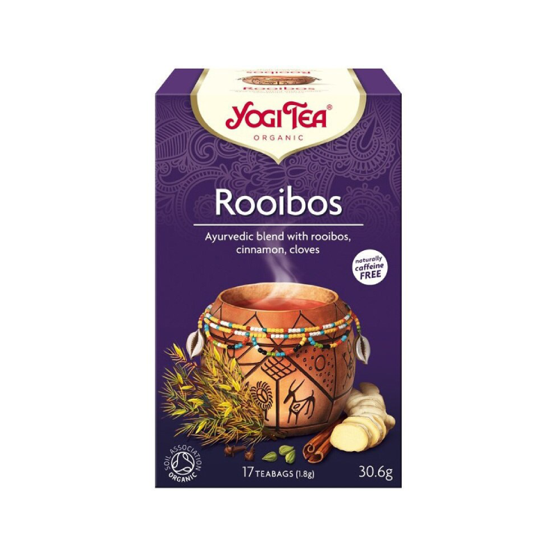 Ceai Bio Rooibos, 17 plicuri, Yogi Tea