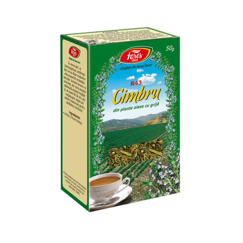 Ceai cimbru, R43, 50g, Fares