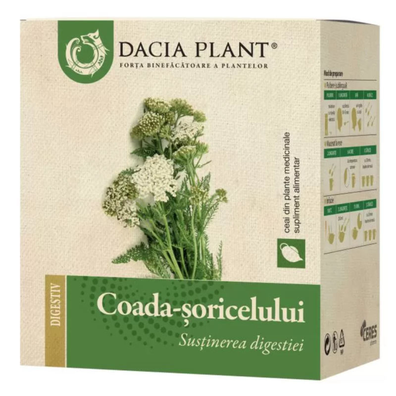 Ceai de coada soricelului, 50g, Dacia Plant