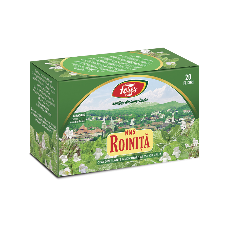 Ceai de ronita, 20 plicuri, Fares