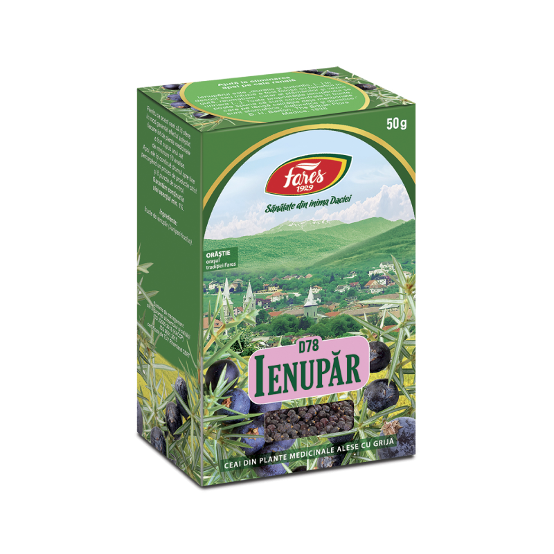 Ceai fructe de Ienupar, D78, 50g, Fares