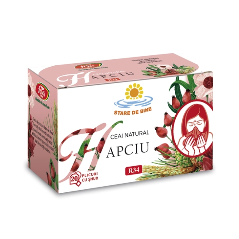 Ceai Hapciu, 20 plicuri, Fares