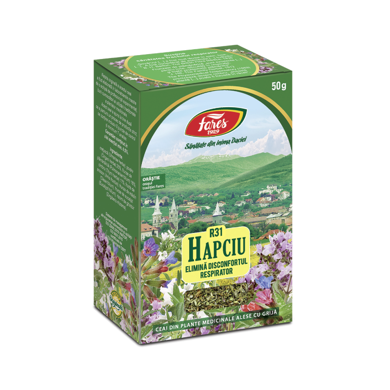 Ceai Hapciu, 50g, Fares