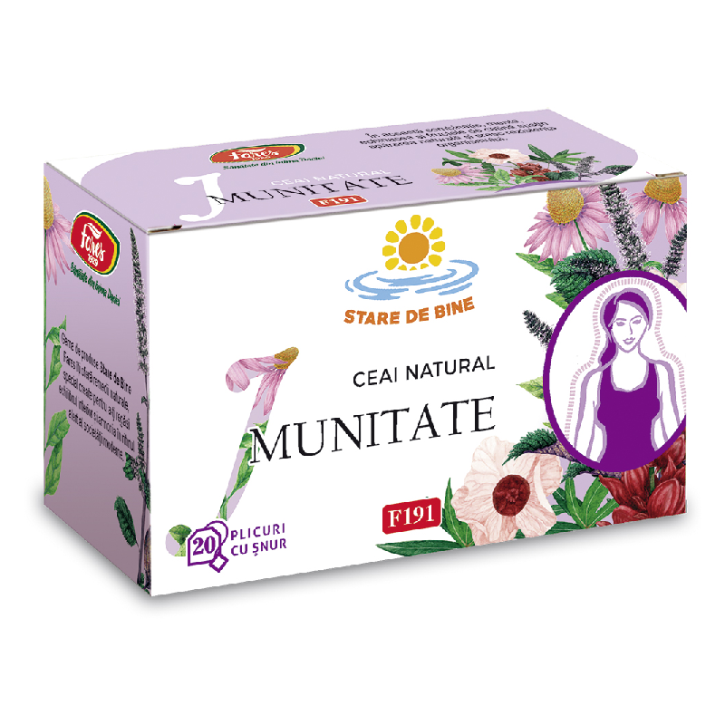 Ceai Imunitate, 20 plicuri, Fares