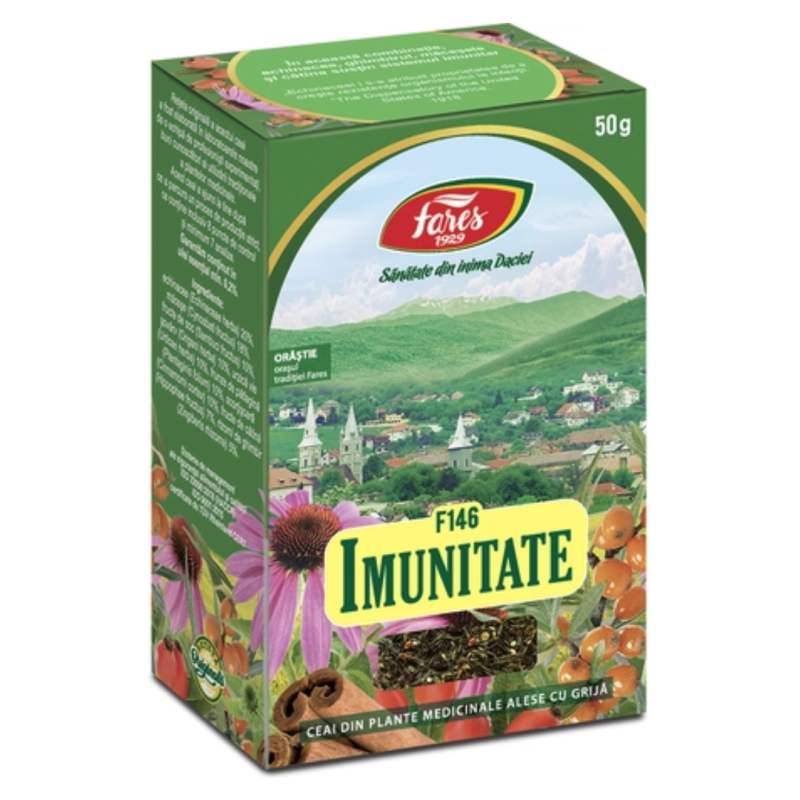 Ceai Imunitate, 50 g, Fares