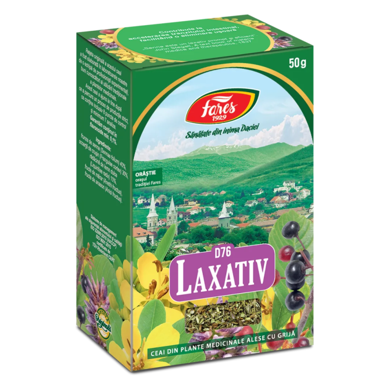 Ceai Laxativ, 50g, Fares