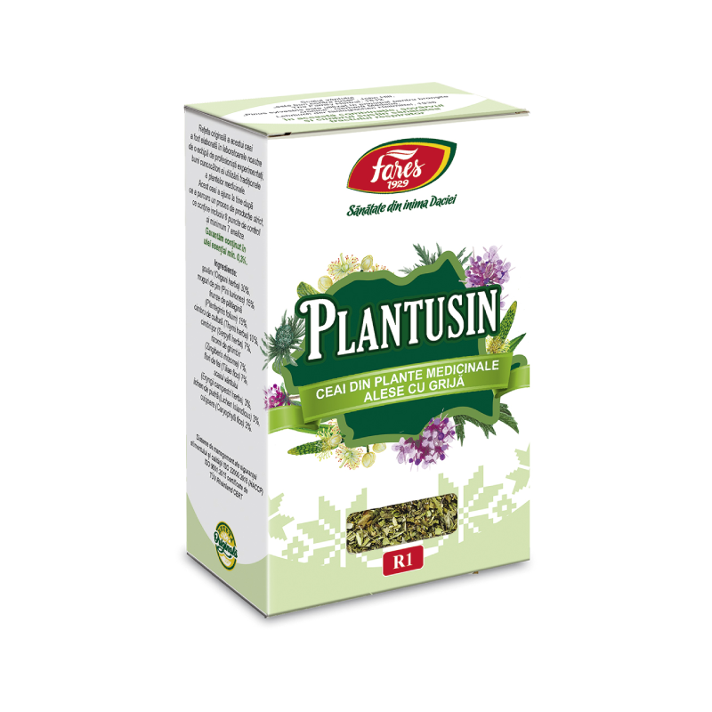 Ceai Plantusin, 50g, Fares