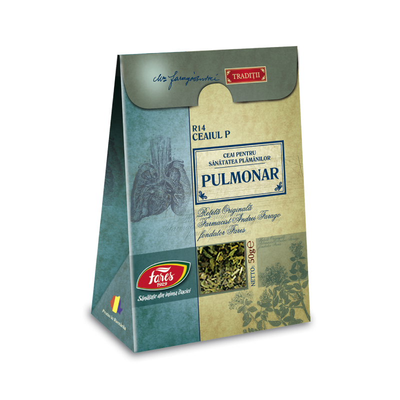 Ceai pulmonar, 50g, Fares