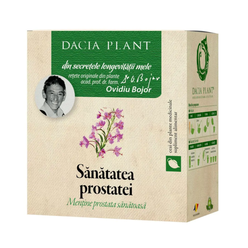Ceai sanatatea prostatei, 50g, Dacia Plant