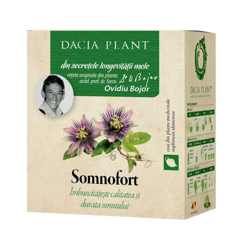 Ceai Somnofort, 50g, Dacia Plant