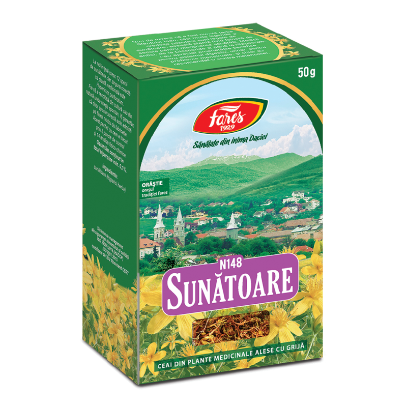 Ceai sunatoare iarba N 148, 50 g, Fares
