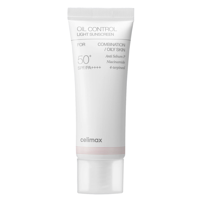 Crema de fata cu protectie solara SPF 50+ Oil Control Light Sunscreen, 40 ml, Celimax