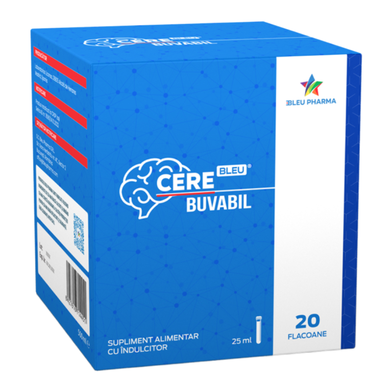 CereBleu Buvabil, 20 flacoane*25ml, Bleu Pharma