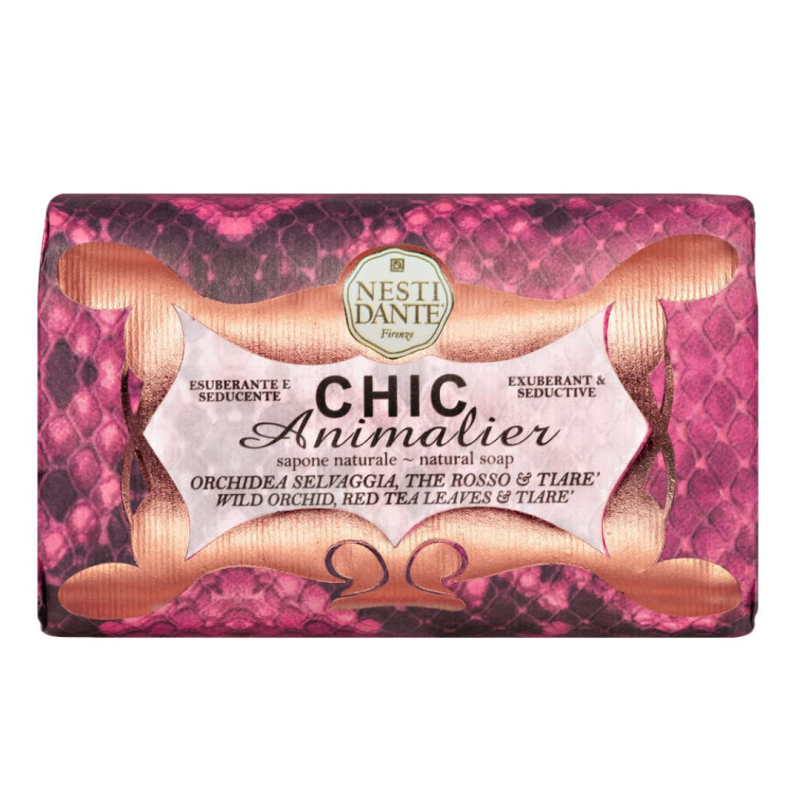 Sapun vegetal Chic Animalier, 250 g, Nesti Dante