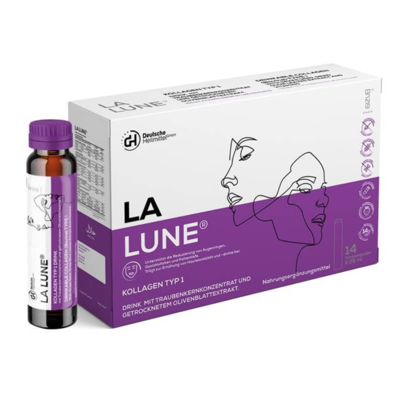 Colagen hidrolizat de tip 1, La Lune, 14 fiole*25 ml, Deutsche Heilmittel