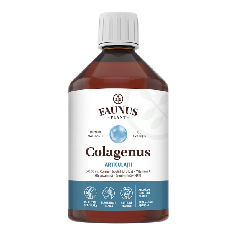 Colagenus Articulații, Colagen lichid, 500 ml, Faunus Plant