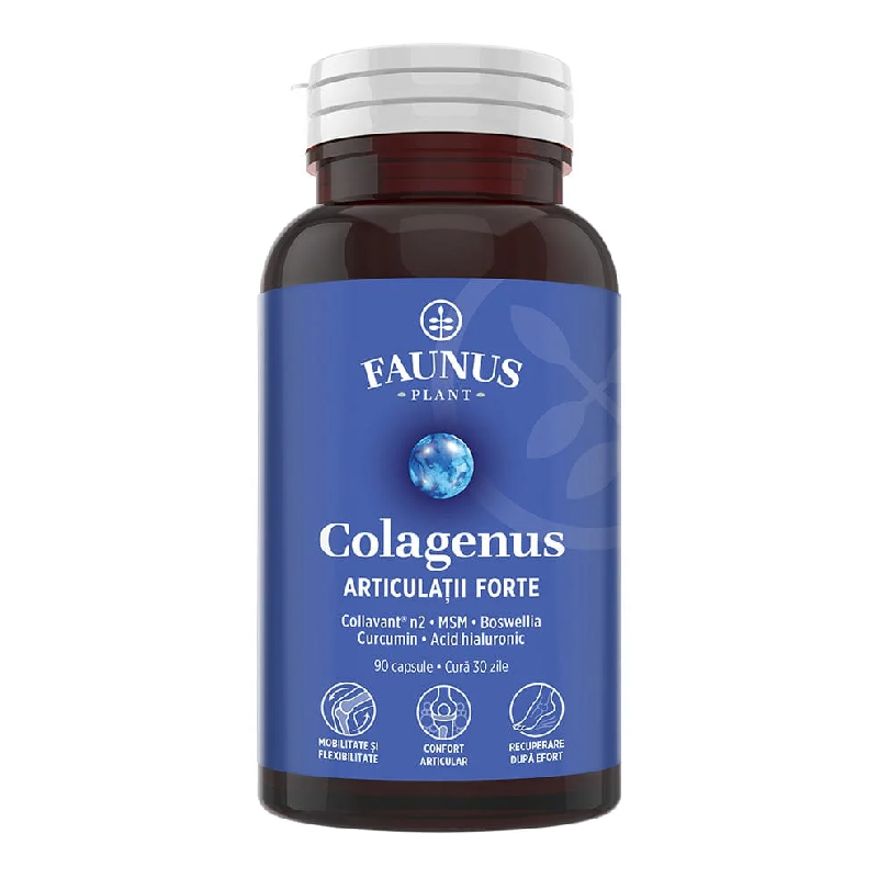 Colagenus Articulatii Forte, 90 capsule, Faunus Plant
