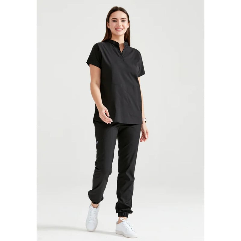 Costum medical negru unisex, Model Activity