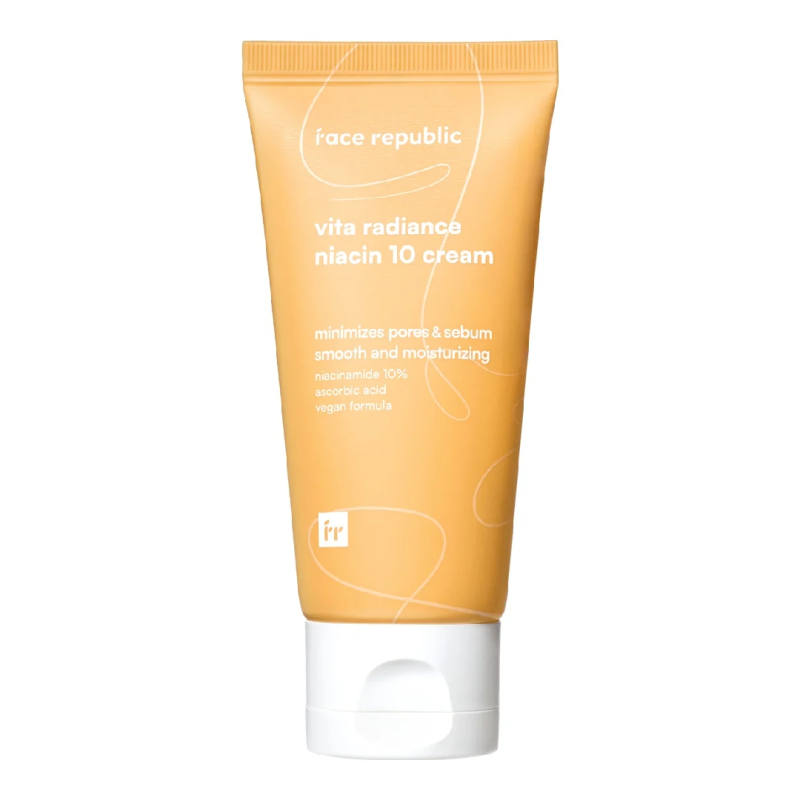 Crema de fata iluminatoare cu 10% Niacinamida, Vita Radiance Niacin 10 Cream, 50 ml, Face republic