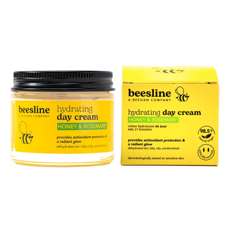 Crema hidratanta de zi cu miere si rozmarin, 50 ml, Beesline