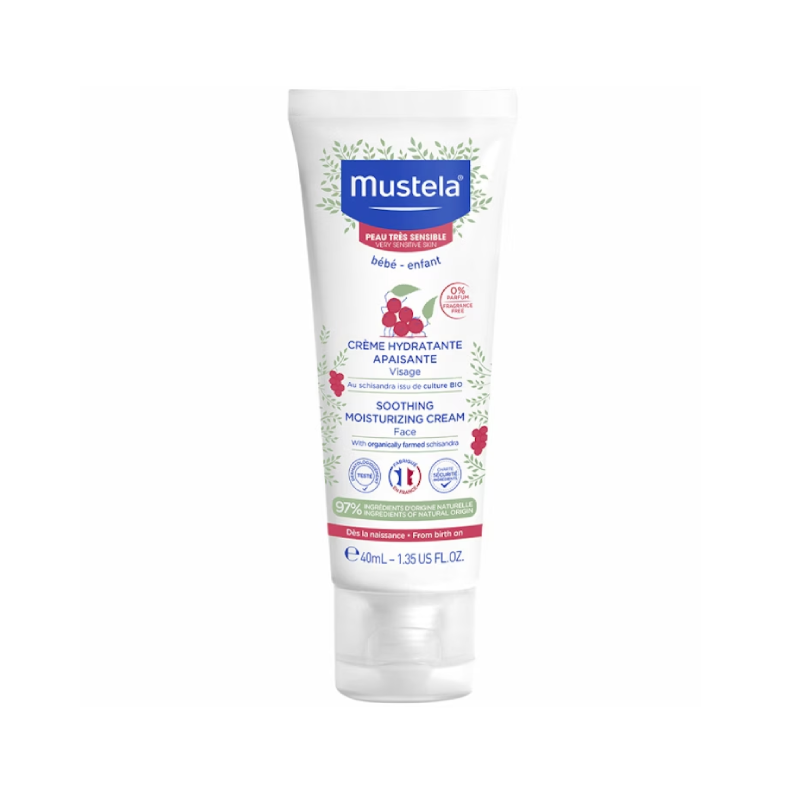 Crema hidratanta calmanta pentru piele sensibila, 40ml, Mustela