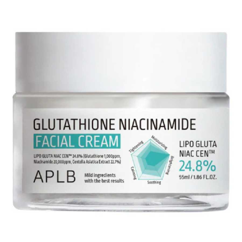 Crema de fata cu Glutathione si Niacinamide, 55 ml, APLB
